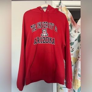 Red University of Arizona Champion Hoodie
